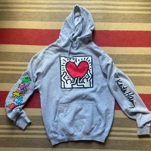 pacsun keith haring hoodie